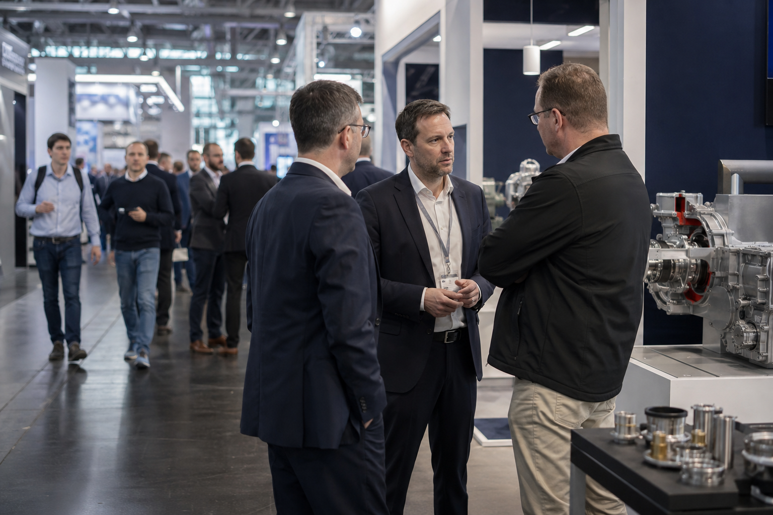 Commercial conversation in an industrial market development context